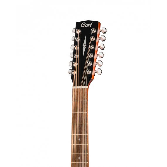 CORT AD810-12E-OP Standard Series Электро-акустическая гитара, 12-струнная, цвет натуральный