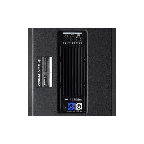 PRESONUS CDL12 активный элемент линейного массива, НЧ 12", ВЧ 8x2”, 2000Вт пик, 120°x20°, 20Гц -20кГц, 131дБ SPL, звук по Dante, управление по сети