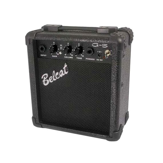 BELCAT G5 Гитарный комбоусилитель, 5Вт, динамик 4", питание от батарей