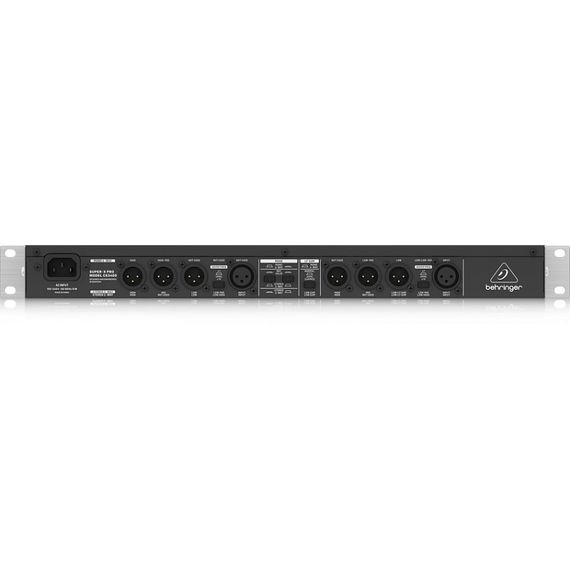 BEHRINGER CX3400 V2 кроссовер с лимитерами 2/3-полосный стерео, 4-полосный моно