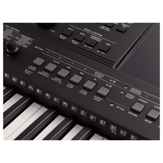 YAMAHA PSR-E463 Синтезатор с автоаккомпанементом.