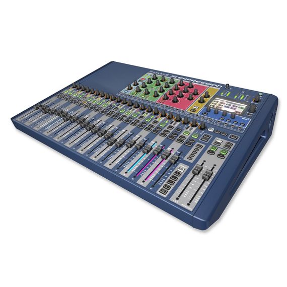 ​SOUNDCRAFT Si Expression 2 цифровой микшер, 24 мик/лин XLR входа, 16 XLR выходов, 4 лин.