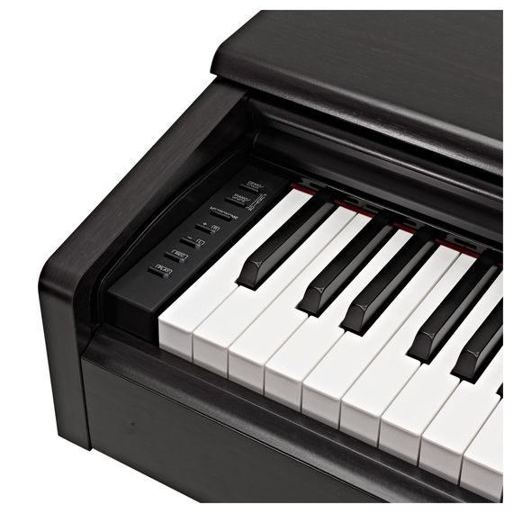 YAMAHA YDP-144B цифровое фортепиано, цвет Black. Клавиатура GHS, Процессор CFX, Полифония 192, Усилитель 8Вт х 2, Динамики 12 см х 2, Мобильное приложение Smart Pianist.