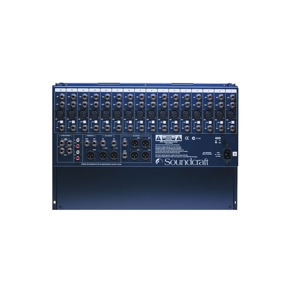 ​SOUNDCRAFT GB2R-16 микшер рэковый 16 моно, 6 Aux, TRS директ-выходы на каждом моно канале