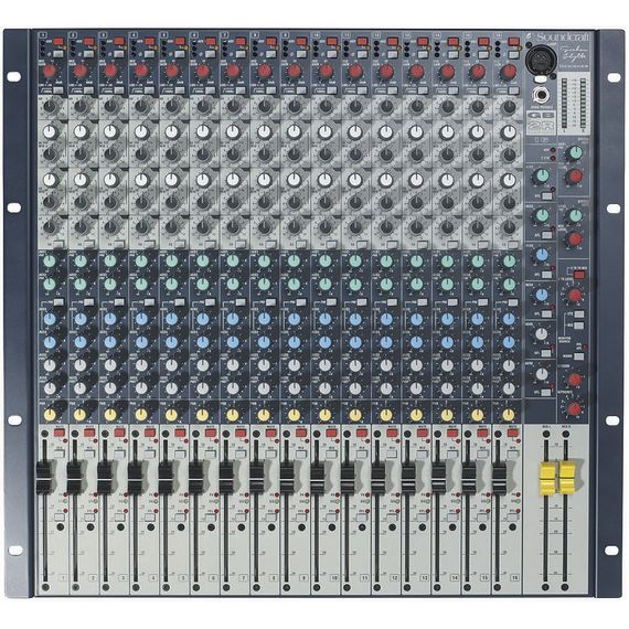 ​SOUNDCRAFT GB2R-16 микшер рэковый 16 моно, 6 Aux, TRS директ-выходы на каждом моно канале