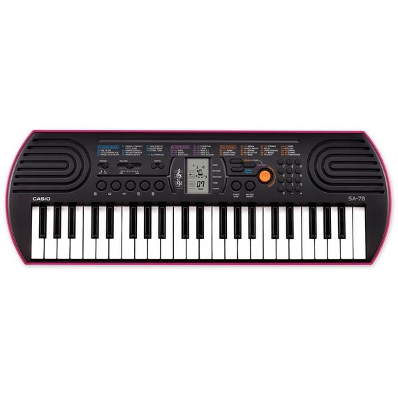 CASIO SA-78 Синтезатор детский (АДАПТЕР НЕ В КОМПЛЕКТЕ)