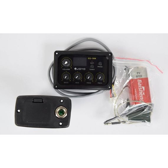 ​JOYO EQ-504 4-полосный эквалайзер,со встроенным тюнером.