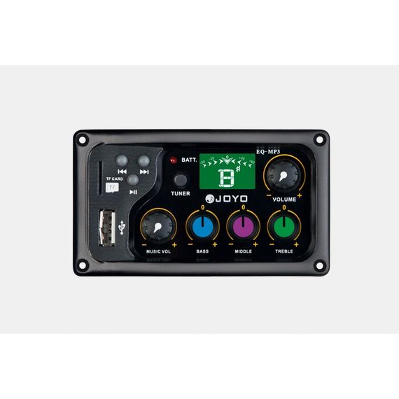 ​JOYO EQ-MP3 3-полосный эквалайзер с тюнером и MP3 плеером