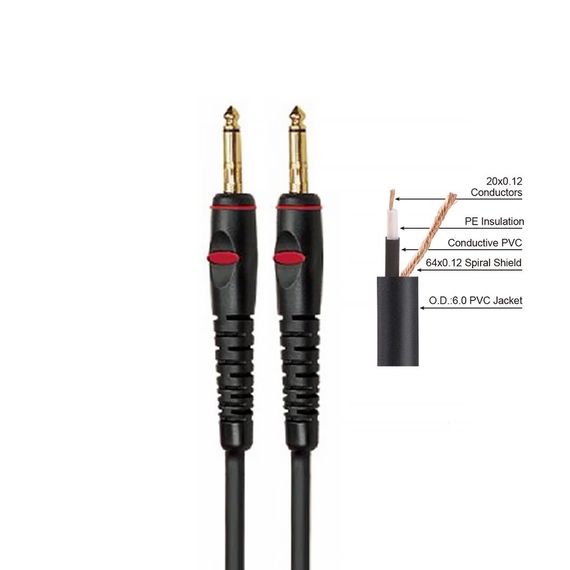 SOUNDKING BC125-3M Кабель инструментальный, 3м