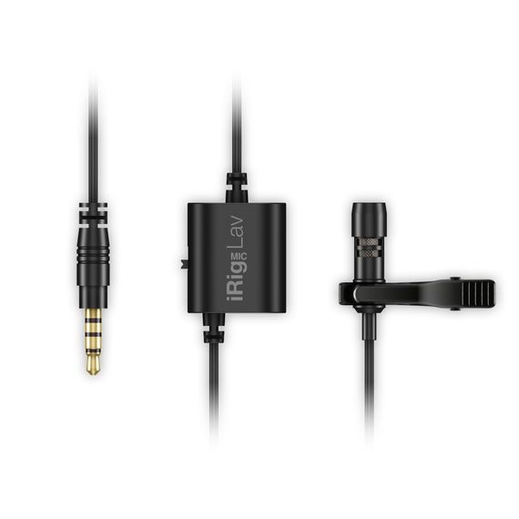 IK Multimedia iRig-Mic-Lav Петличный микрофон для iOS/Android устройств,