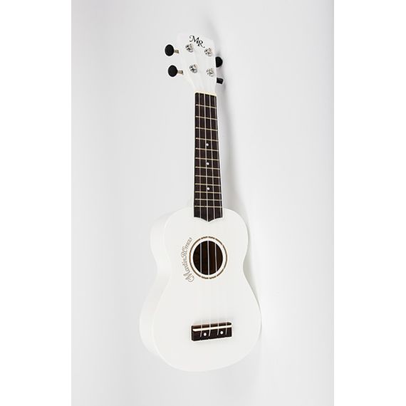 MARTIN ROMAS MR-21 WH БЕЛАЯ Укулеле сопрано  ( 21" ) (гавайская гитара) цвет - БЕЛЫЙ, ЧЕХОЛ, 4 струны, верхняя дека – липа, нижняя дека и обечайка – липа, отделка - глянцевый лак, накладка на гриф – клен