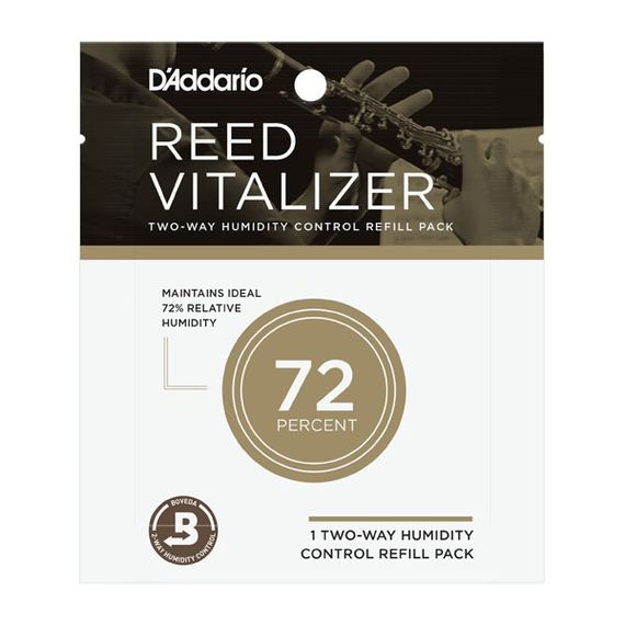 RICO RV0173 Reed Vitalizer Сменный пакет увлажнитель для тростей 72%