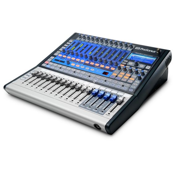 PRESONUS StudioLive 16.0.2 Цифровой микшер 8 моно.мик+4 стерео.лин, 3-полосн.парам.экв., 2 встр.эфф.