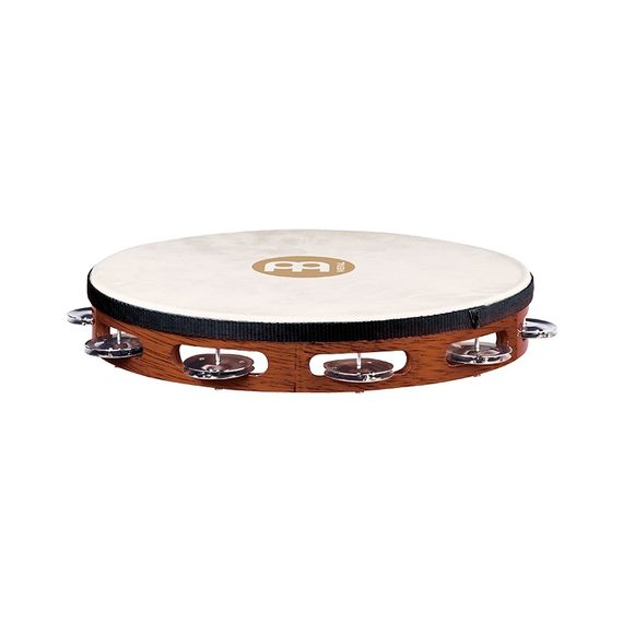 MEINL TAH1AB Traditional Тамбурин с кожей, 1 ряд бубенцов, коричневый