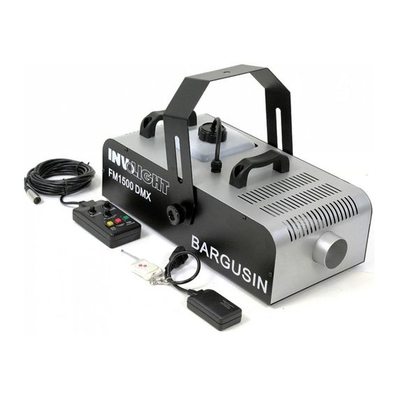 INVOLIGHT FM1500DMX генератор дыма 1500Вт, DMX-512, проводной и беспроводной пульт ДУ