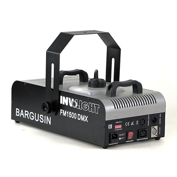 INVOLIGHT FM1500DMX генератор дыма 1500Вт, DMX-512, проводной и беспроводной пульт ДУ