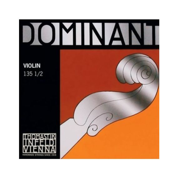 THOMASTIK 135-1/2 Dominant Комплект струн для скрипки размером 1/2, среднее натяжение