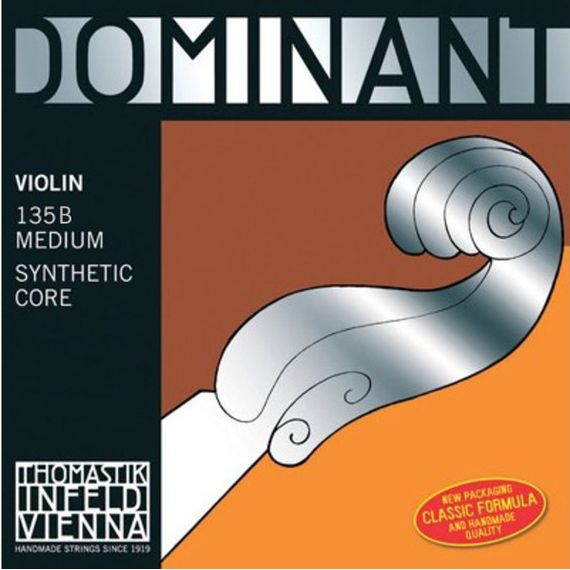 THOMASTIK 135B Dominant Комплект струн для скрипки размером 4/4, среднее натяжение