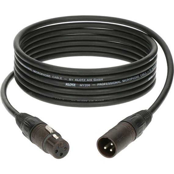 KLOTZ M1FM1K0500 KMK Кабель микрофонный XLR, 5м