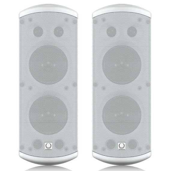 TURBOSOUND IMPACT TCI53-T-WH Акустическая системема трансляционная настенная АС, 2x5"+2х1", 43Гц-20кГц -10дБ, 100°Hx70°V, 8Ом/70В/100В, 120/60/30/15/Вт, 480Вт пик, белый