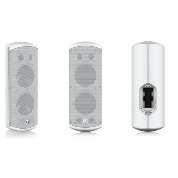 TURBOSOUND IMPACT TCI53-T-WH Акустическая системема трансляционная настенная АС, 2x5"+2х1", 43Гц-20кГц -10дБ, 100°Hx70°V, 8Ом/70В/100В, 120/60/30/15/Вт, 480Вт пик, белый
