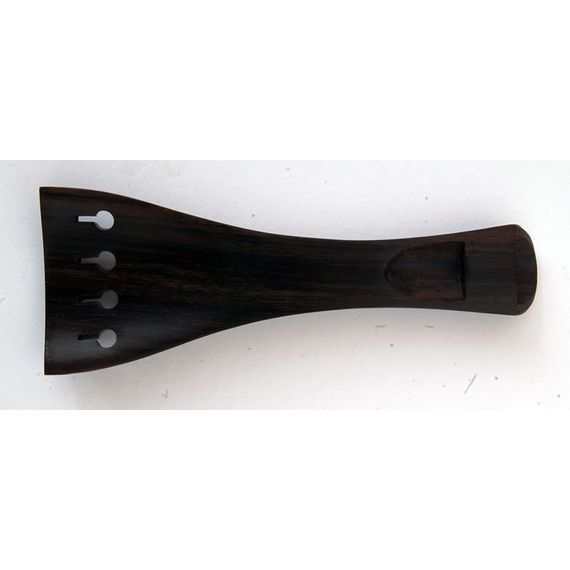 WBO VT04R-4/4 Струнодержатель для скрипки, круглый, парижский глазок. Материал - палисандр.