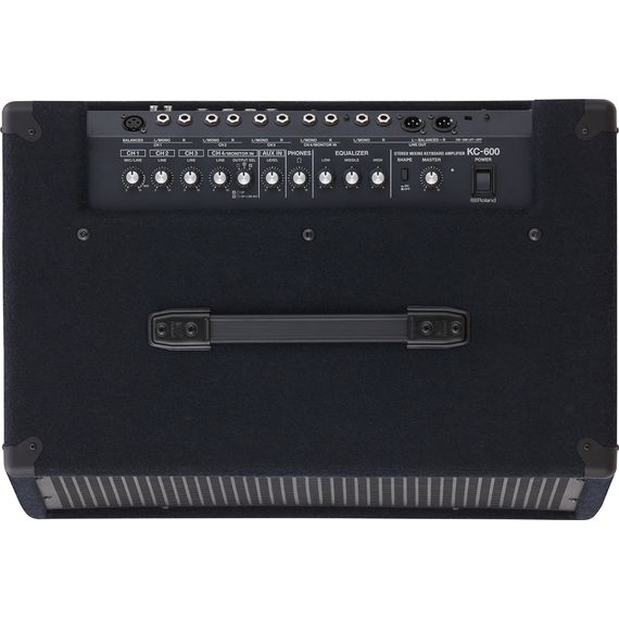 ROLAND KC-600 Клавишный комбоусилитель, Общая мощность 200 Вт, 15-дюймовый вуфер и рупорный твитер
