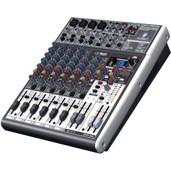 BEHRINGER XENYX X1204USB-EU Микшерный пульт компактный малошумящий,