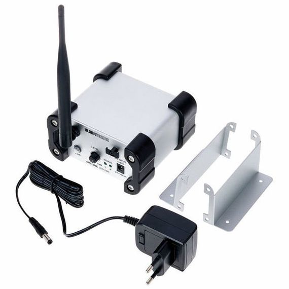 KLARK TEKNIK DW 20R приёмник стерео 2,4 ГГц, регулировка уровня, выходы Jack и XLR, радиус 30 метров, крепление на стену