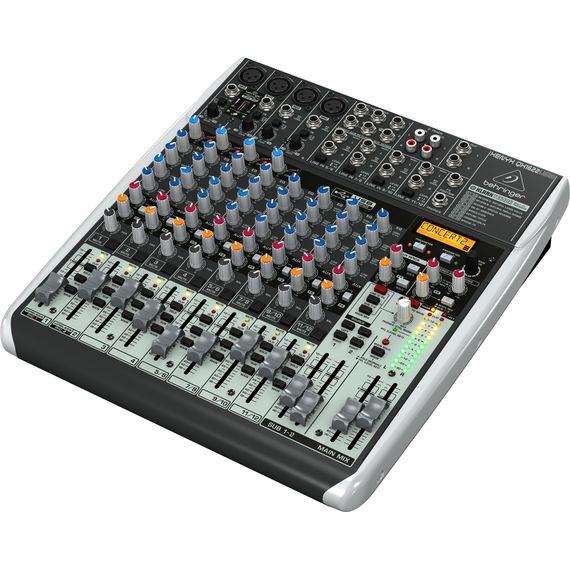 BEHRINGER XENYX QX1622USB-EU Пульт микшерный универсальный малошумящий премиум-класса