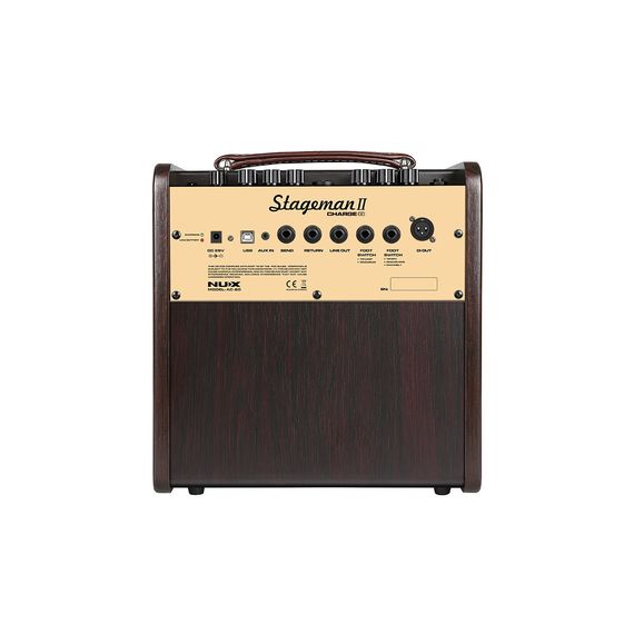 NUX Cherub AC-80 Stageman II Комбоусилитель для акустической гитары, 80Вт