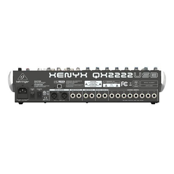 BEHRINGER XENYX QX2222USB-EU Пульт микшерный универсальный
​