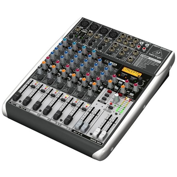 BEHRINGER XENYX QX1204USB-EU Пульт микшерный малошумящий премиум-класса