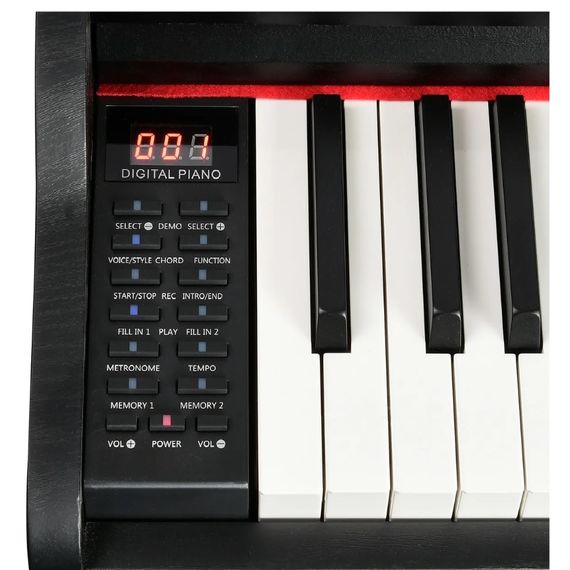 EMILY PIANO D-51 BK Цифровое фортепиано 88кл. со стойкой с тремя педалями в комплекте
