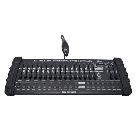 XLINE LIGHT LC DMX-384 Контроллер DMX, 384 канала.16 фейдеров для ручного контроля над каналами
