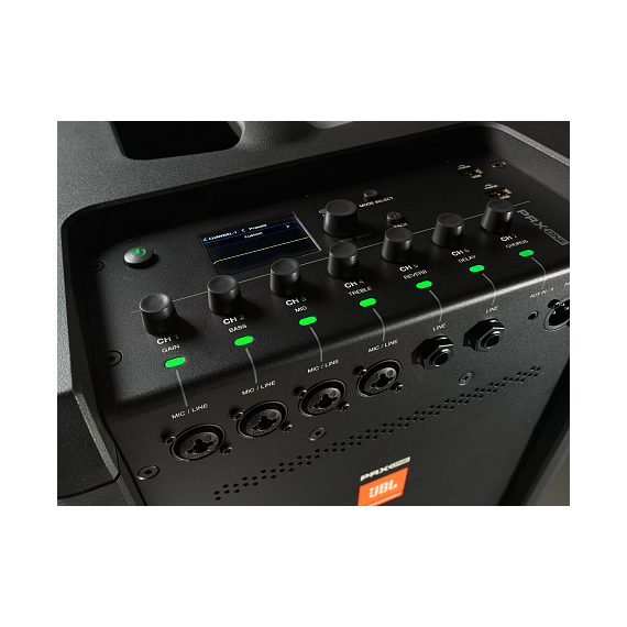 JBL PRX One активная ак. колонна. НЧ 12", ВЧ 12х2,5", пиковая мощность 2000Вт, SPL макс 130 дБ , встроенный 7-канальный микшерный пульт, вес 26 кг