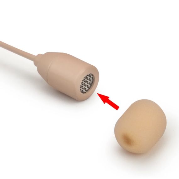 HM-10X BEG микрофон гарнитура для радио систем Sennheiser,Разъем: Jack 3.5