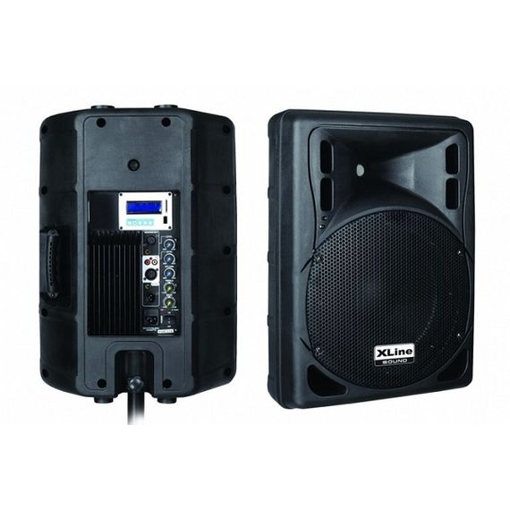 XLINE BAF-15A Акустическая система активная 300Вт RMS с MP3 плеером и Bluetooth