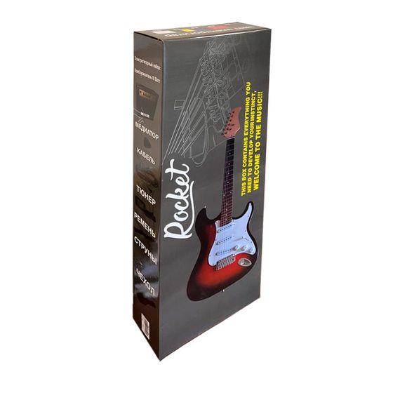 ROCKET PACK-1 BK 39" Электрогитара набор