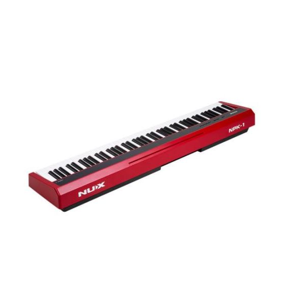 NUX Cherub NPK-10-RD Цифровое пианино, красное 88кл,Молоточковая клавиатура с тройным сенсором