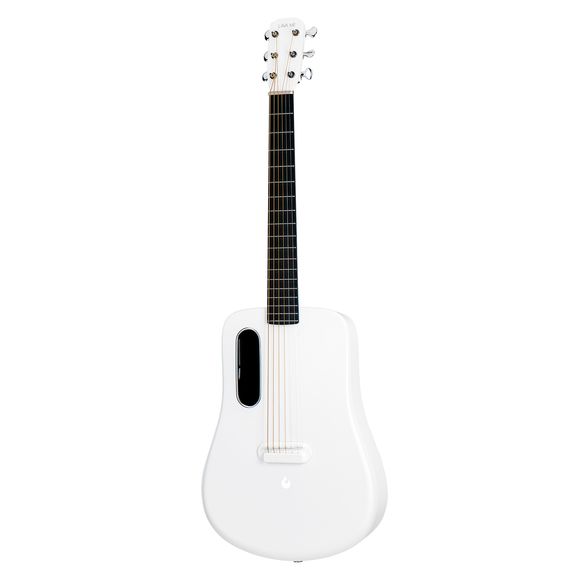 LAVA ME-2 WH Гитара акустическая размер 3/4,карбоновый корпус Super AirSonic с грифом FlyNeck, материал - HPL 43мм, бридж HPL, в комплекте футляр IDEAL BAG 2,