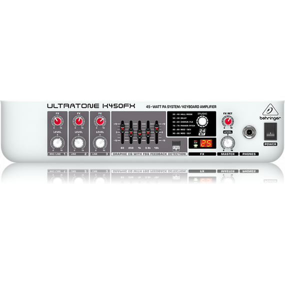BEHRINGER K450FX клавишный комбоусилитель 45Вт, с динамиком 10"