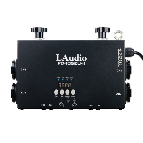 LAUDIO FD-405EU-II DMX Контроллер диммер для установки в стойку, нагрузка: 4 х 1150 Вт.