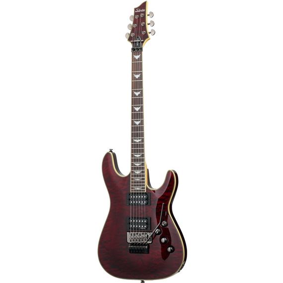 SCHECTER OMEN EXTREME-6 FR BCH Гитара электрическая, 6 струн, корпус махагони w/Quilted Maple
