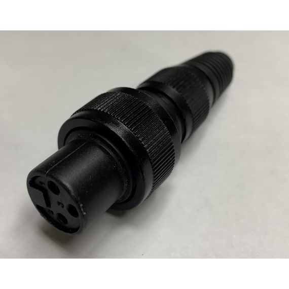 APEXTONE AP-1103 Разъем XLR Canon "мама"/черный/с фиксатором