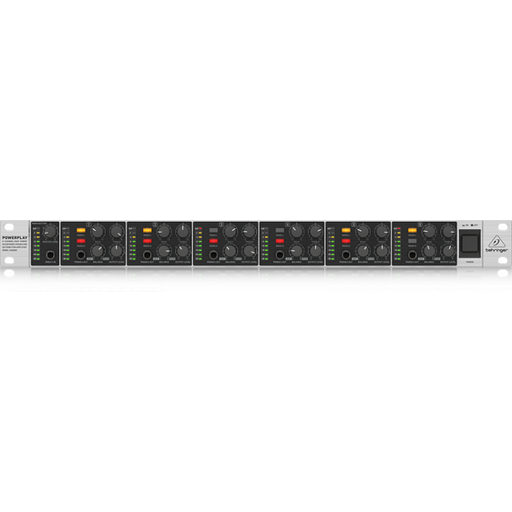 BEHRINGER HA6000 рэковый 6-канальный усилитель для стереонаушников, изображение 3