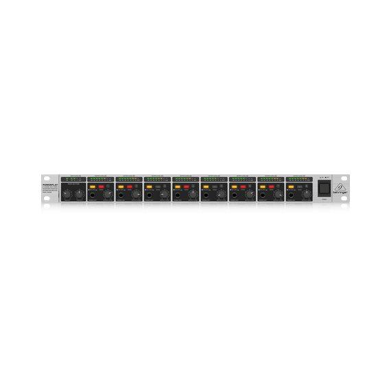 BEHRINGER HA8000 V2 рэковый 8-канальный усилитель для стереонаушников, импульсный блок питания, изображение 3