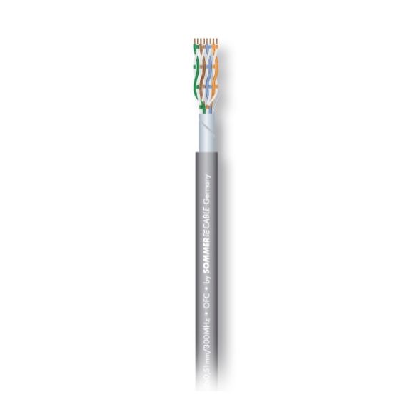 SOMMER CABLE 580-0056F SC-Mercator Install F/UTP Cat.5E Кабель витая пара, негорючий, 1м