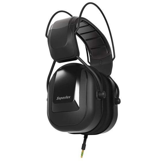 SUPERLUX HD665 студийные наушники для барабанщиков и басистов, отличный звук и шумоизоляция