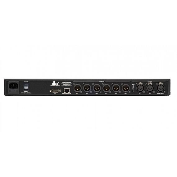 DBX DriveRack 260 спикер-процессор 2 входа XLR, 6 выходов XLR. RTA-Mic XLR вход. 2U. Конфигурация и управление с компьютера (GUI интерфейс)